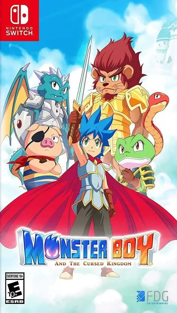 Jeux Nintendo Switch - Monster Boy and The Cursed Kingdom