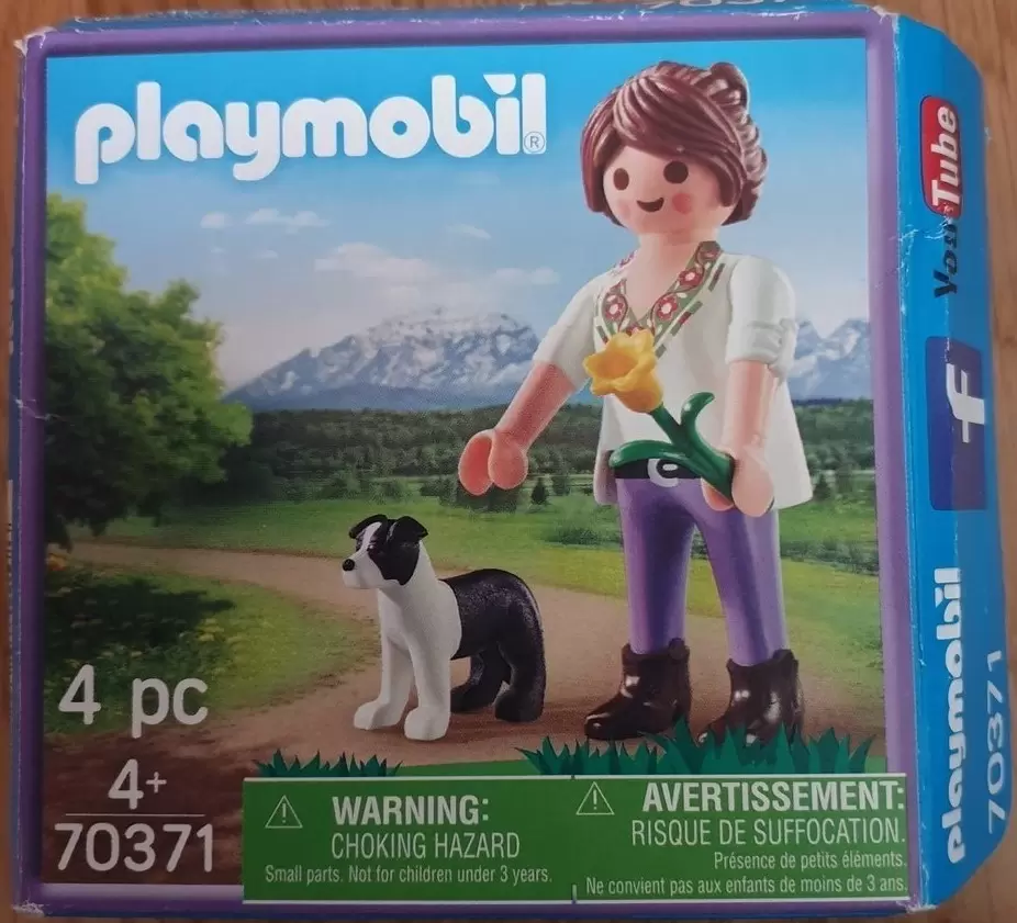 Playmobil Hors Série - MILKA - Fille et chien