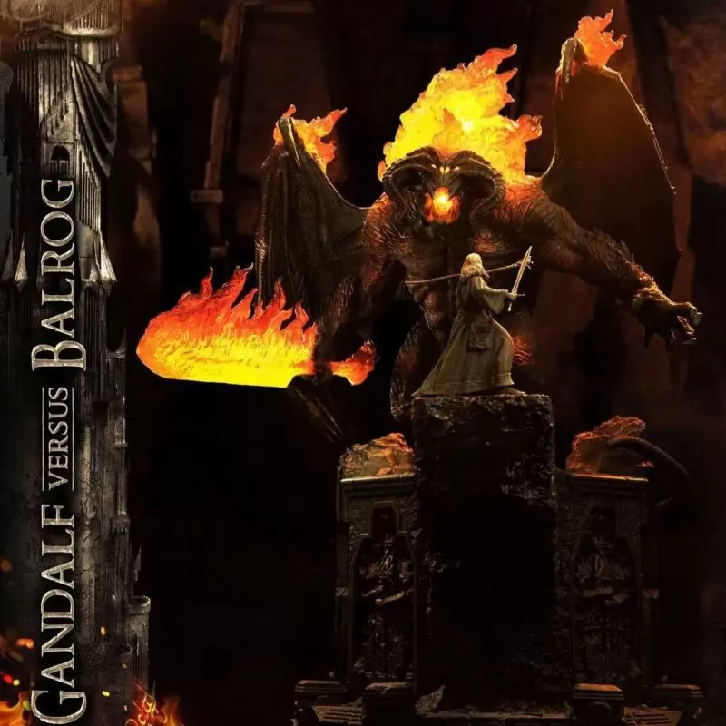 Prime 1 Studio - LOTR - Gandalf Versus Balrog