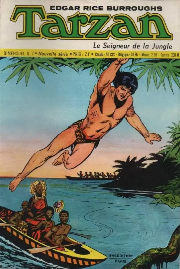 Tarzan - 2ème série (Sagédition) - La caverne des pirates
