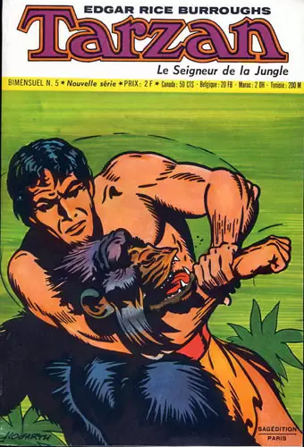 Tarzan - 2ème série (Sagédition) - Le maître du feu