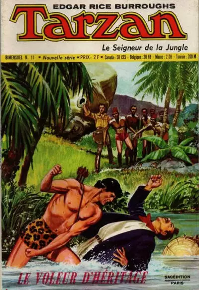 Tarzan - 2ème série (Sagédition) - Le voleur d\'héritage