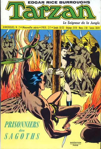 Tarzan - 2ème série (Sagédition) - Prisonniers des Sagoths