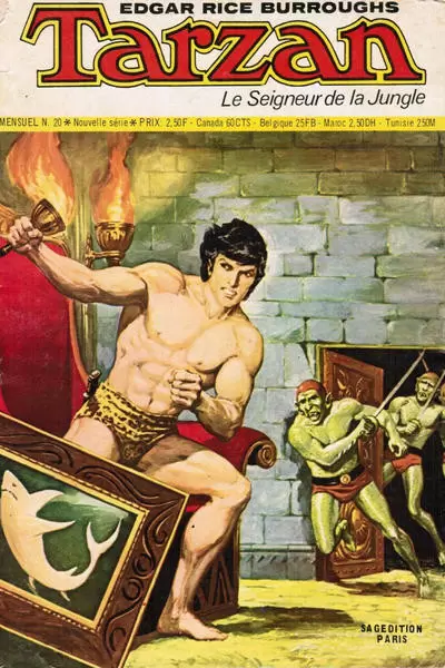 Tarzan - 2ème série (Sagédition) - Les adorateurs du dieu-requin