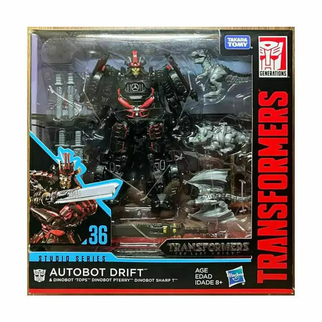 Transformers Studio Series - Drift & Dinobot \'Tops\', Dinobot \'Pterry\', Dinobot \'Sharp T\'
