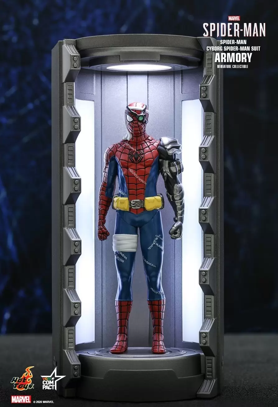 Video Game MasterPiece (VGM) - Marvel\'s Spider-Man Armory Series 2 - Cyborg Spider-Man Suit
