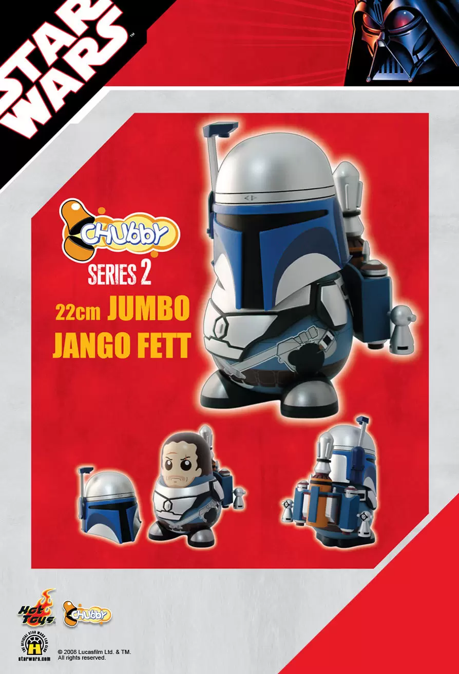 Autres collections Hot Toys - Star Wars - Jango Fett Chubby Jumbo