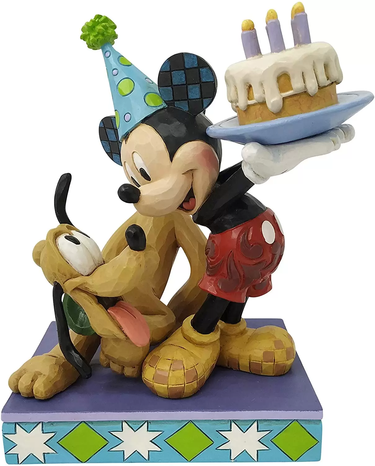 Disney Traditions by Jim Shore - Pluto & Mickey Birthday