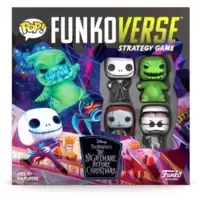 Funkoverse - The Nightmare Before Christmas Strategy Game 4 Players