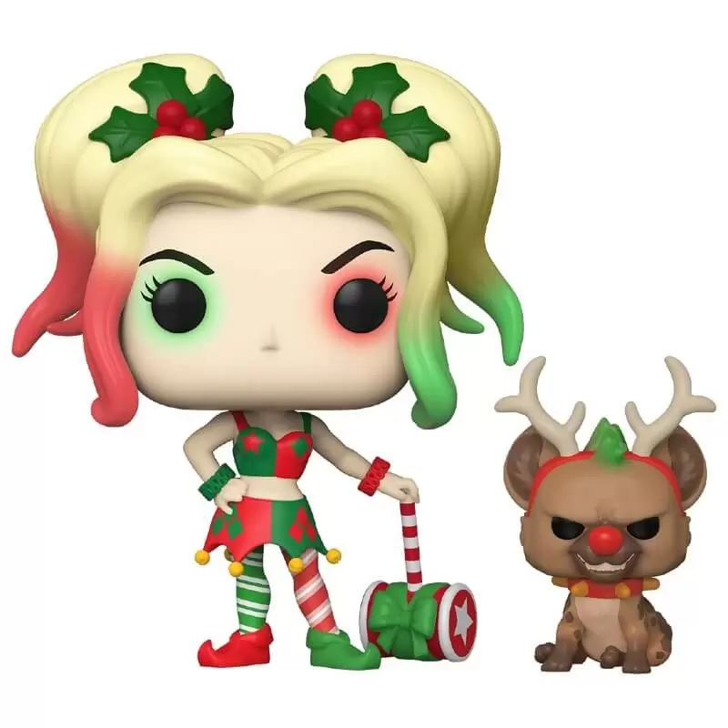 POP! Heroes - DC Comics - Holiday Harley Quinn with Helper