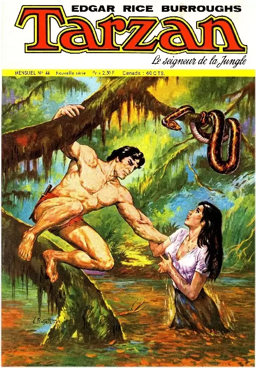Tarzan - 2ème série (Sagédition) - Hommes crocodiles contre amazones !