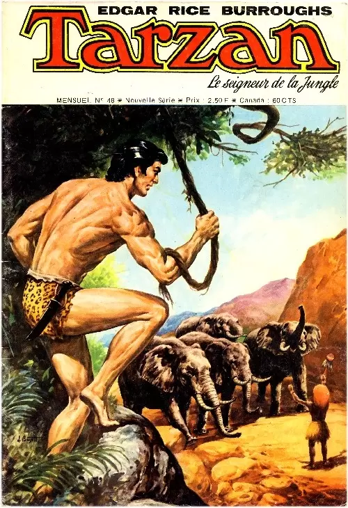 Tarzan - 2ème série (Sagédition) - La charge des éléphants