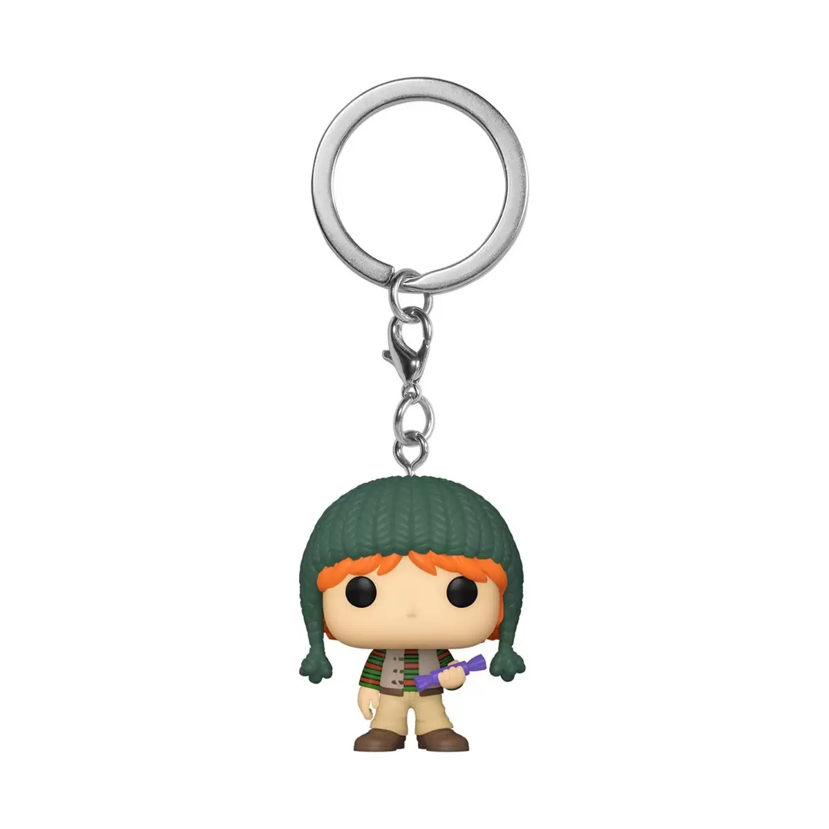 Harry Potter and Fantastic Beasts - POP! Keychain - Harry Potter - Holiday Ron