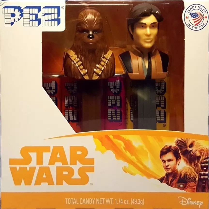 PEZ - Chewbacca & Han Solo