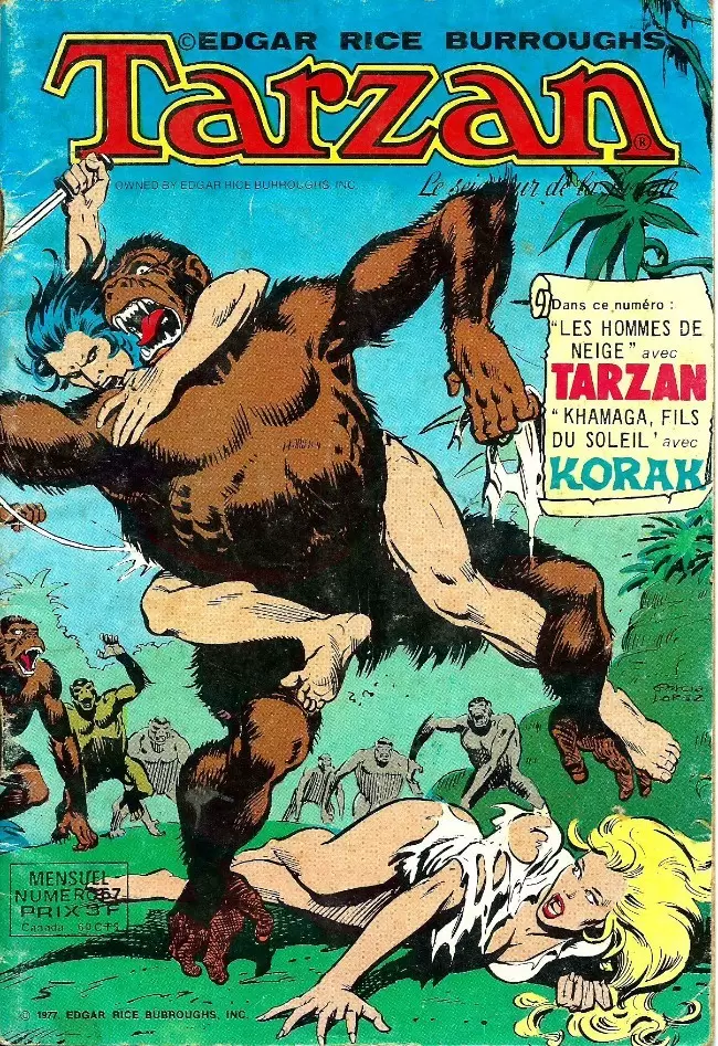 Tarzan - 2ème série (Sagédition) - Les hommes de neige