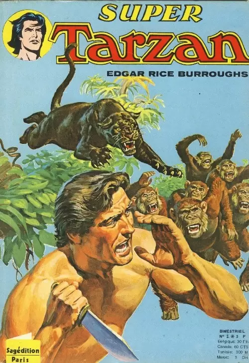 Super Tarzan - 1ère série (Sagédition) - La cité perdue