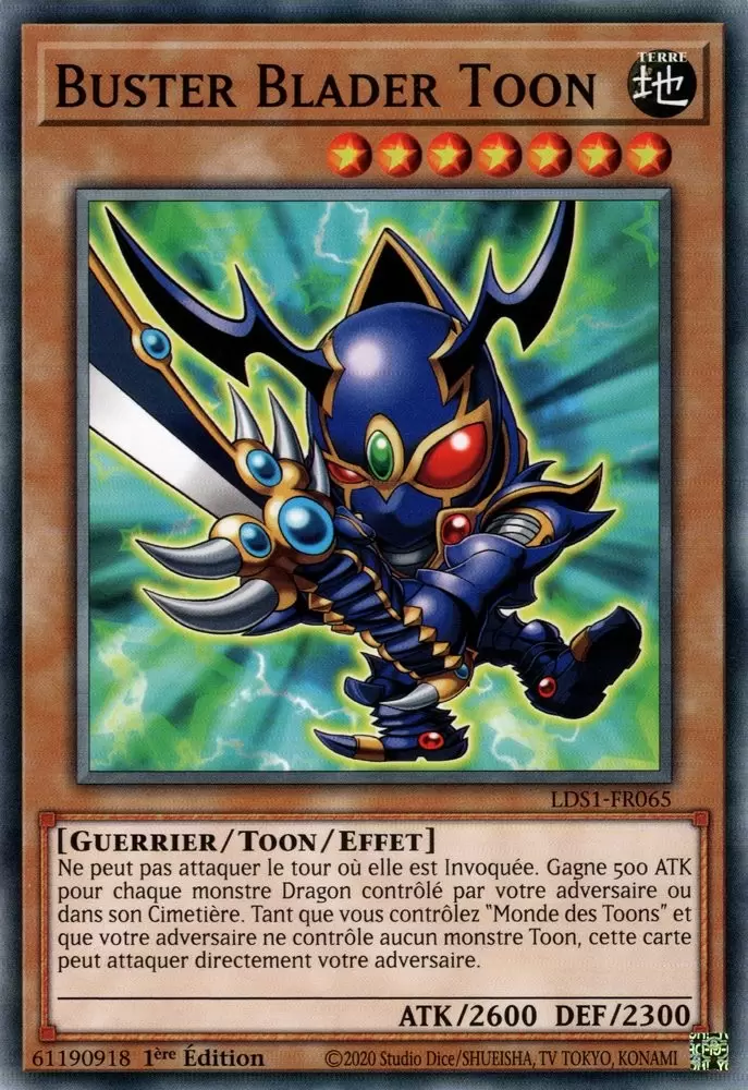Duellistes Légendaires : Saison 1 [LDS1] - Buster Blader Toon