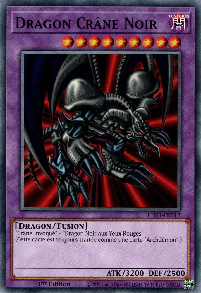 Duellistes Légendaires : Saison 1 [LDS1] - Dragon Crâne Noir