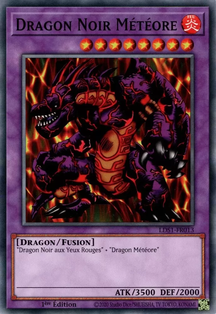 Duellistes Légendaires : Saison 1 [LDS1] - Dragon Noir Météore