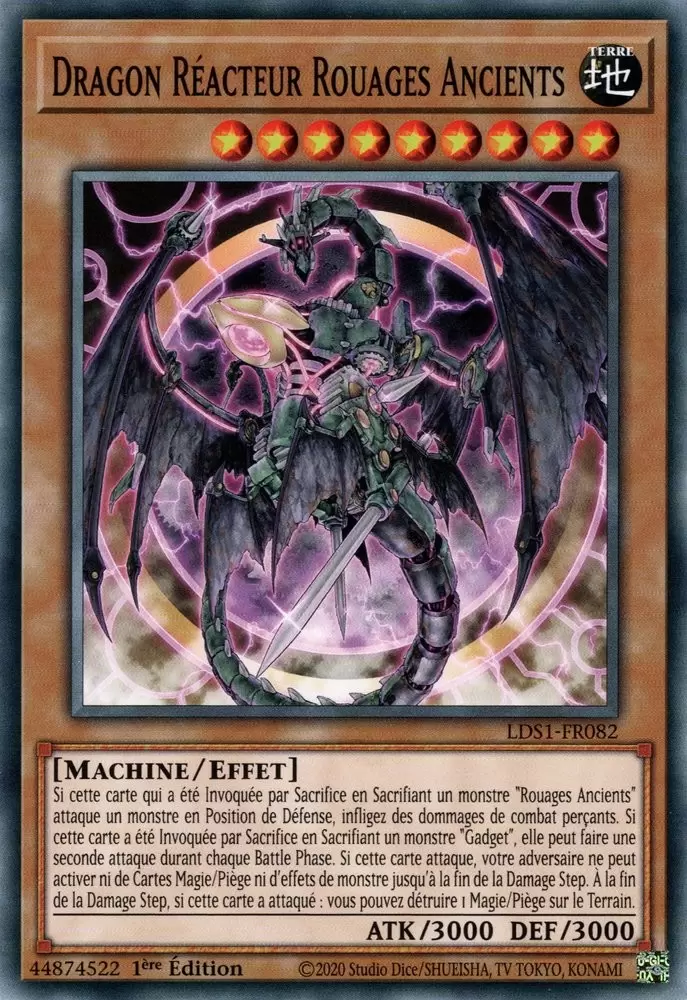 Duellistes Légendaires : Saison 1 [LDS1] - Dragon Réacteur Rouages Ancients