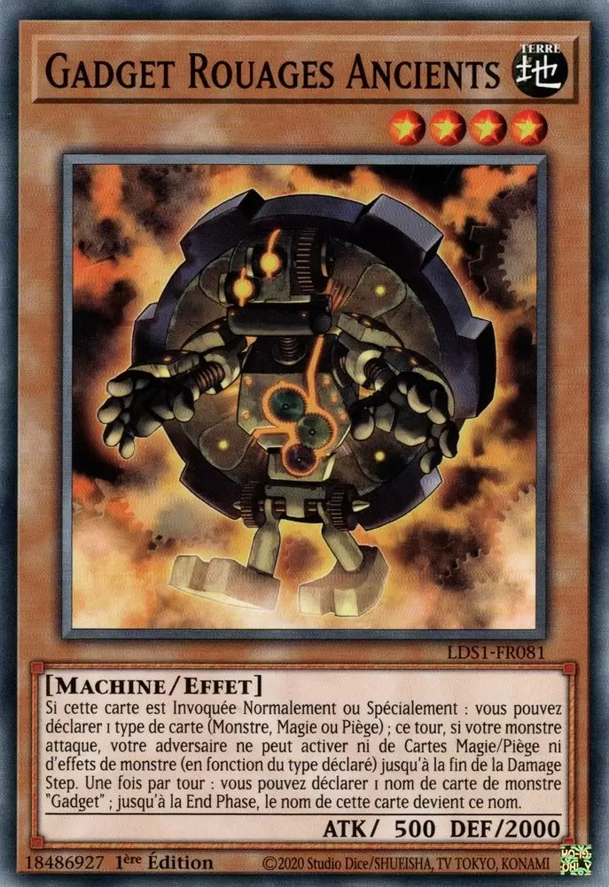Duellistes Légendaires : Saison 1 [LDS1] - Gadget Rouages Ancients