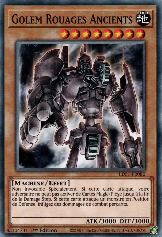 Duellistes Légendaires : Saison 1 [LDS1] - Golem Rouages Ancients