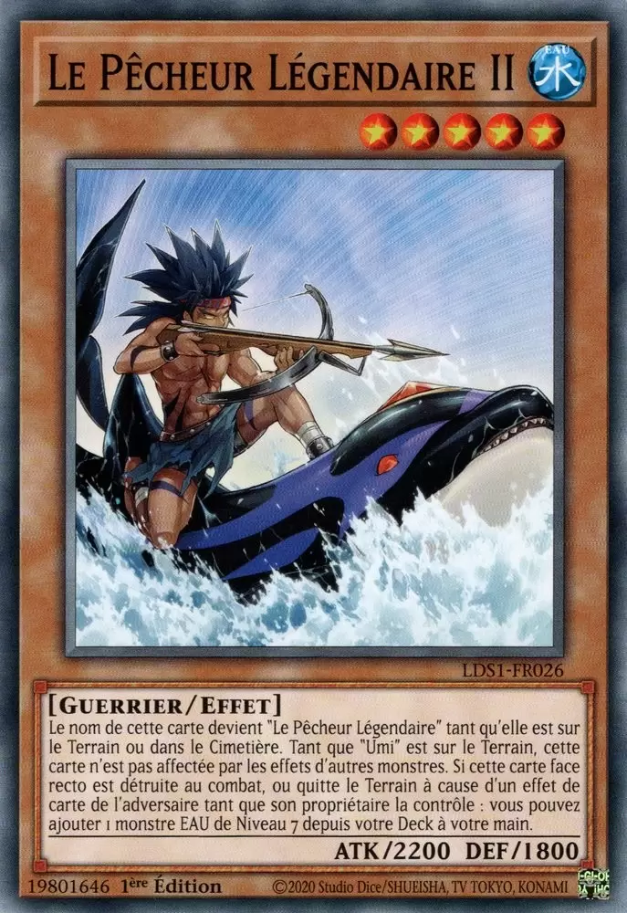 Duellistes Légendaires : Saison 1 [LDS1] - Le Pêcheur Légendaire II