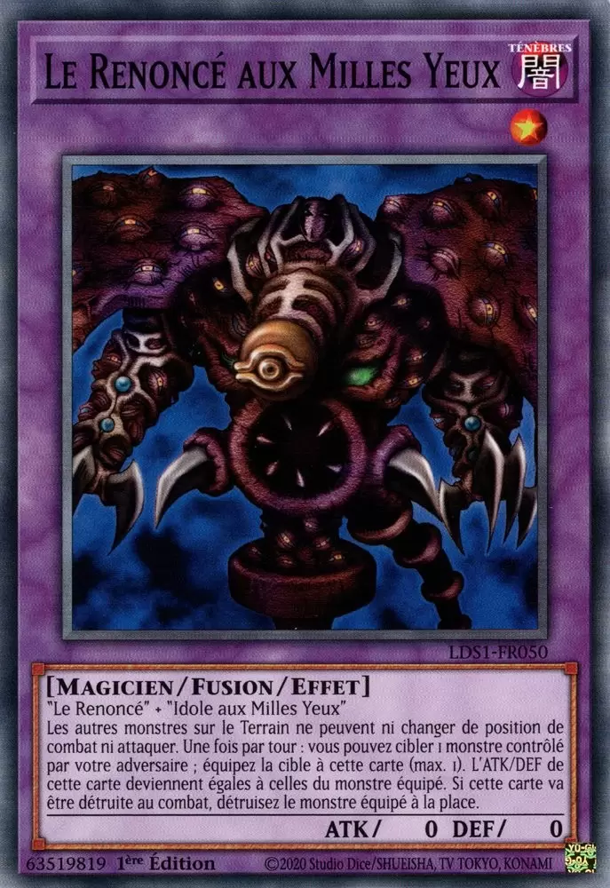 Duellistes Légendaires : Saison 1 [LDS1] - Le Renoncé aux Milles Yeux