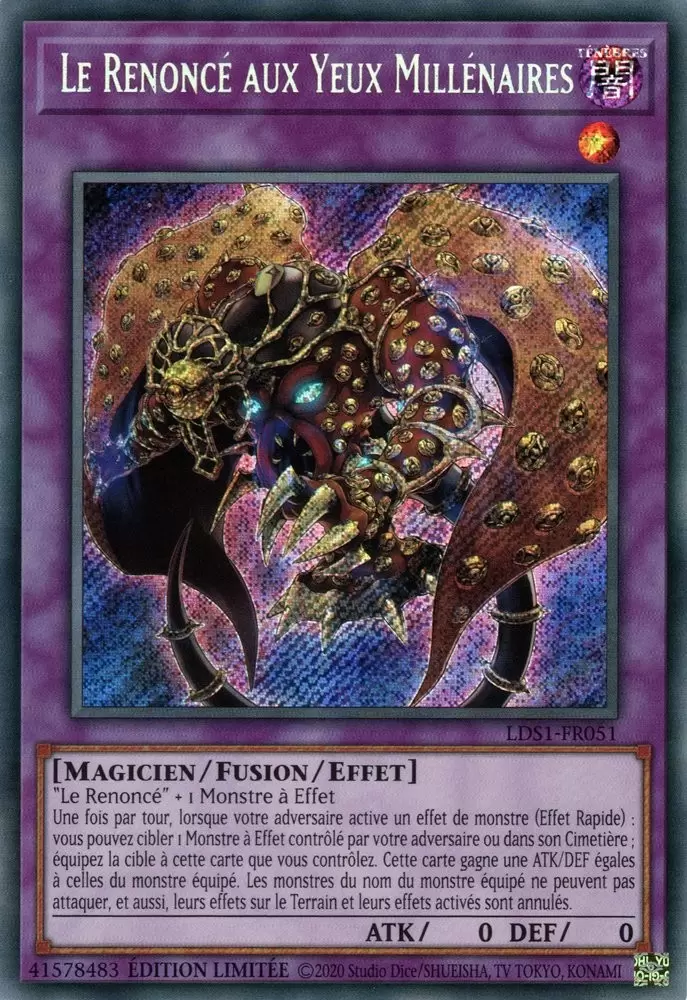 Duellistes Légendaires : Saison 1 [LDS1] - Le Renoncé aux Yeux Millénaires