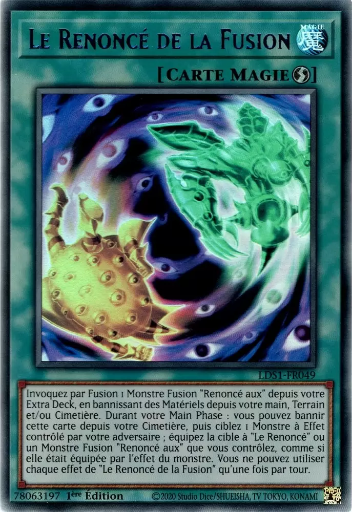 Duellistes Légendaires : Saison 1 [LDS1] - Le Renoncé de la Fusion