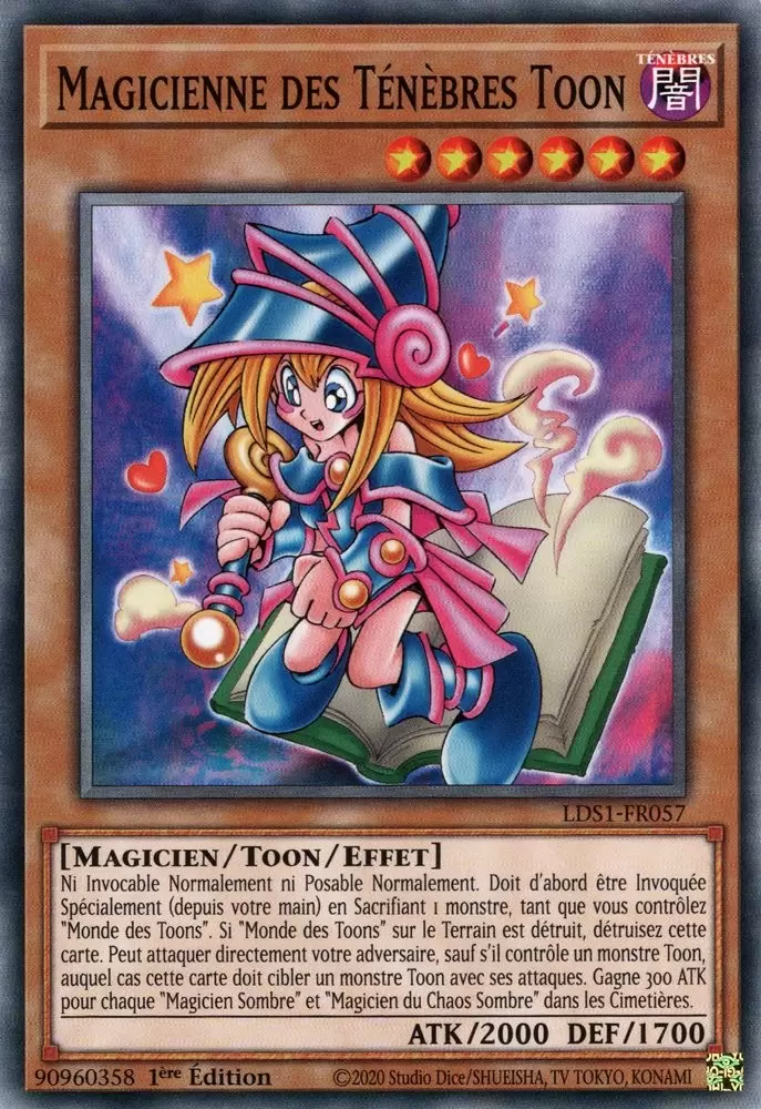 Duellistes Légendaires : Saison 1 [LDS1] - Magicienne des Ténèbres Toon