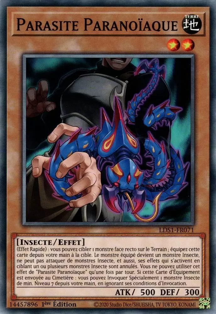 Duellistes Légendaires : Saison 1 [LDS1] - Parasite Paranoïaque