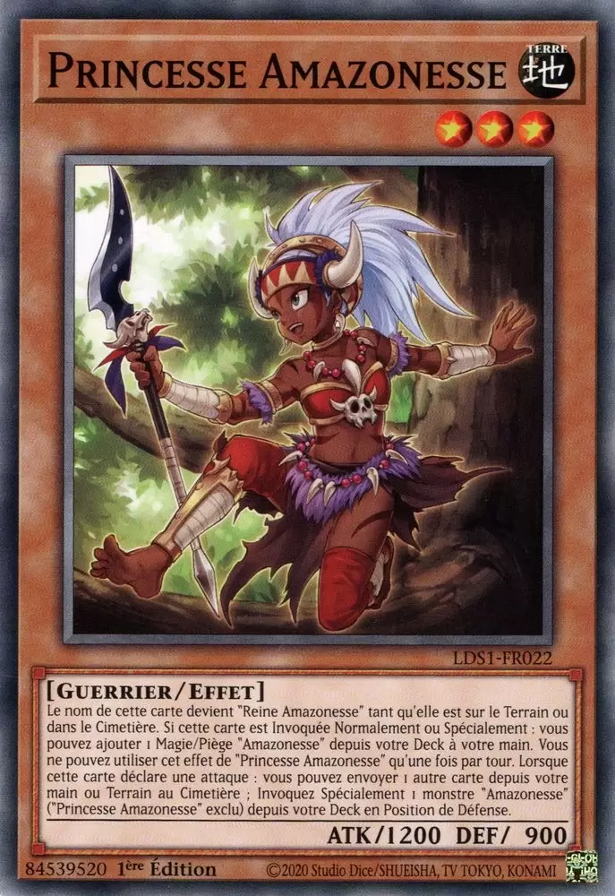 Duellistes Légendaires : Saison 1 [LDS1] - Princesse Amazonesse