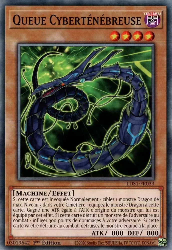 Duellistes Légendaires : Saison 1 [LDS1] - Queue Cyberténébreuse