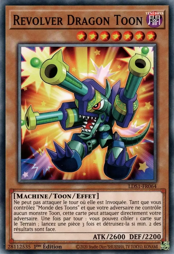 Duellistes Légendaires : Saison 1 [LDS1] - Revolver Dragon Toon