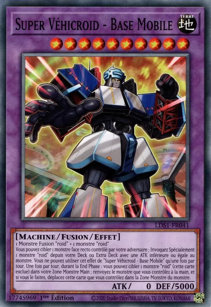 Duellistes Légendaires : Saison 1 [LDS1] - Super Véhicroid - Base Mobile