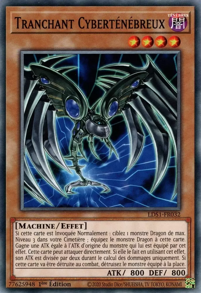 Duellistes Légendaires : Saison 1 [LDS1] - Tranchant Cyberténébreux