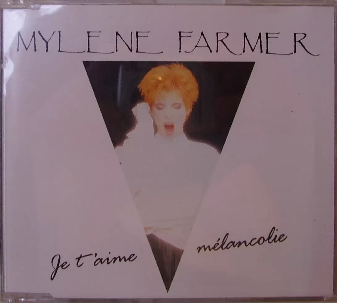 Mylène Farmer - Je t\'aime mélancolie CD Maxi Europe Allemagne