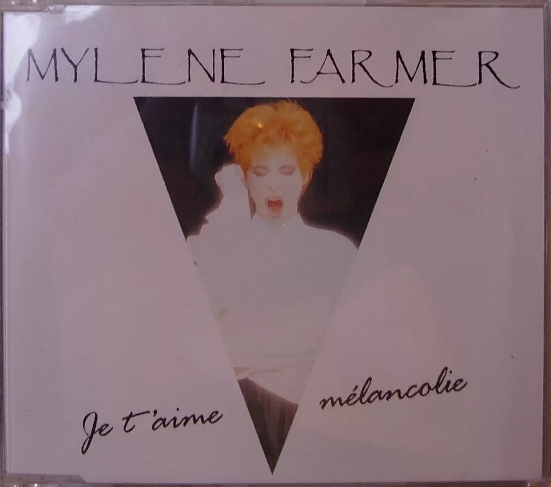 Mylène Farmer - Je t\'aime mélancolie CD Maxi Europe Pays-Bas