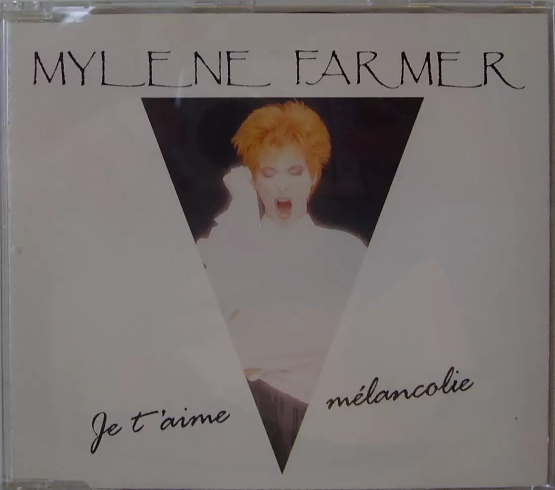 Mylène Farmer - Je t\'aime mélancolie CD Maxi France