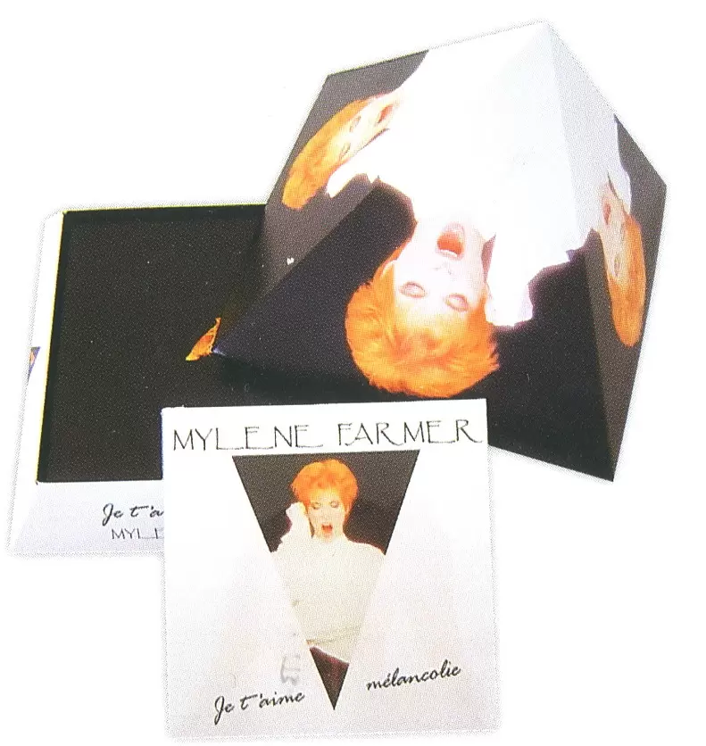 Mylène Farmer - Je t\'aime mélancolie CD Promo Luxe France