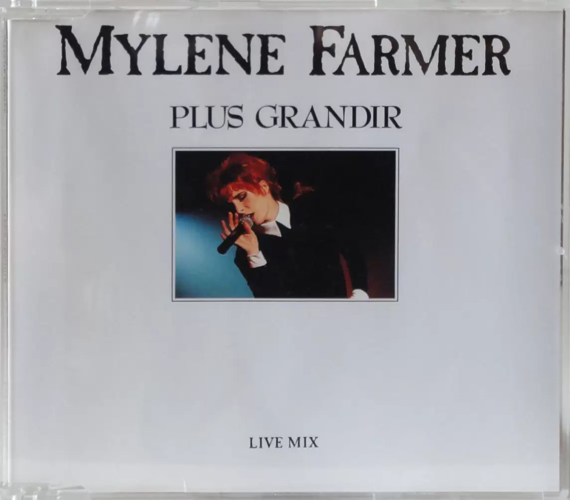 Mylène Farmer - Plus Grandir Live CD Maxi France