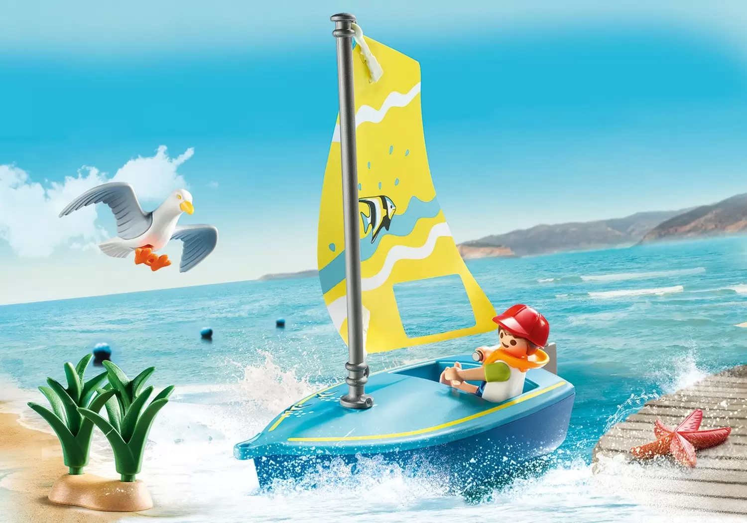 Playmobil Port & Harbour - Sailing Dinghy