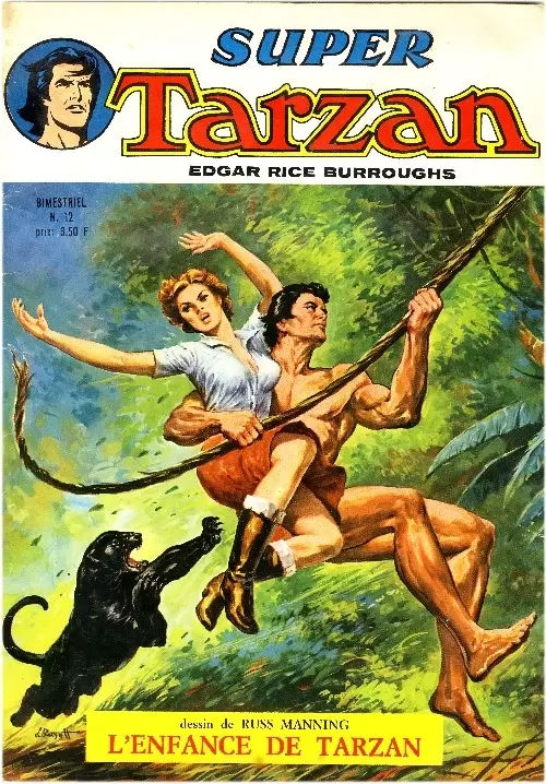 Super Tarzan - 1ère série (Sagédition) - L\'enfance de Tarzan + Les gorilles à la rescousse