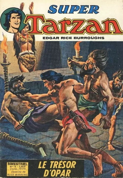 Super Tarzan - 1ère série (Sagédition) - Le trésor d\'Opar