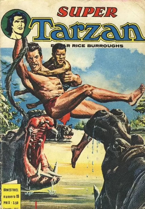Super Tarzan - 1ère série (Sagédition) - Tarzan au cœur de la Terre