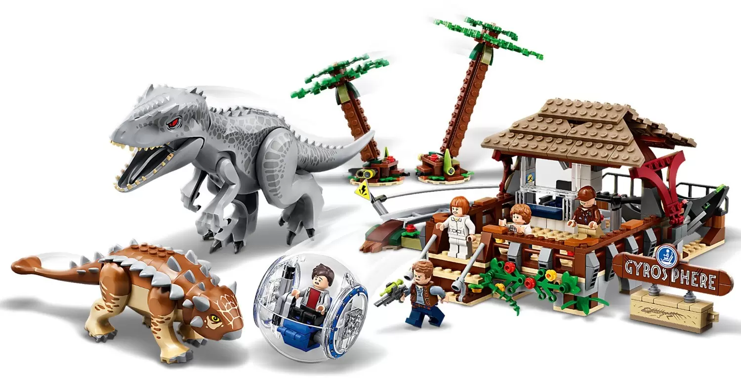 LEGO Jurassic World - Indominus Rex vs Ankylosaurus