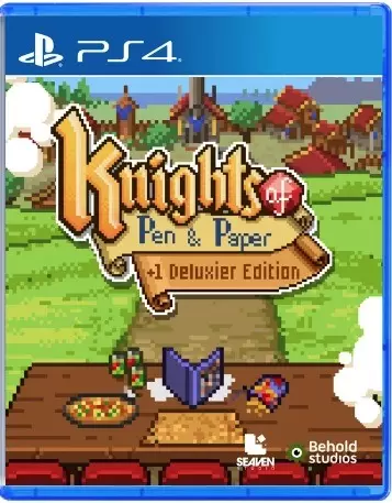 PS4 Games - Knights of Pen & Paper +1 Deluxier Edition
