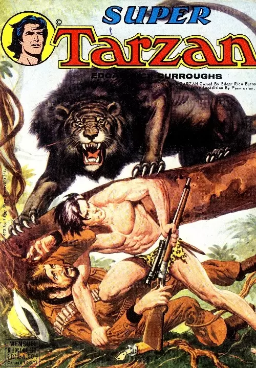 Super Tarzan - 1ère série (Sagédition) - La légende du gorille blanc