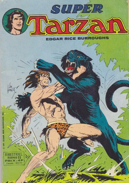 Super Tarzan - 1ère série (Sagédition) - Le monstre d\'acier